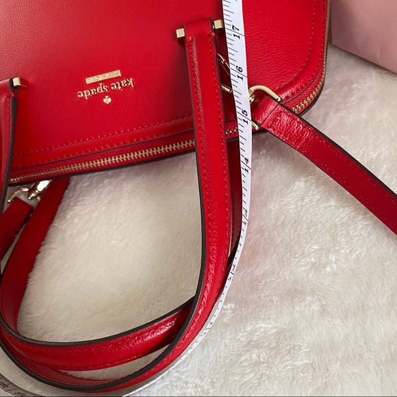 KATE SPADE RED SATCHEL MEDIUM DOME - Picture 9 of 14